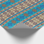 Turks ontwerp inpakpapier (Hoek)