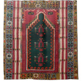 Turks ontwerp van een mooi tapijt douchegordijn (Voorkant)