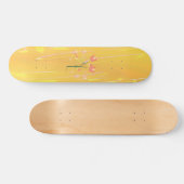 Turks papaver persoonlijk skateboard (Horizontaal)