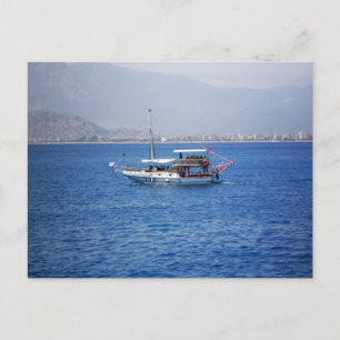 Turks passagiersjacht briefkaart