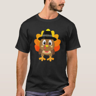 Turks pelgrimkostuum voor jongens en meisjes Thank T-shirt