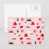 Turks plezier briefkaart (Voorkant / Achterkant)