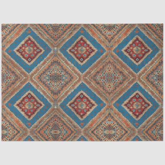 Turks Populair Mooi Oud Patroon Collectie Tissuepapier (Voorkant)