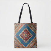 Turks Populair Mooi Oud Patroon Collectie Tote Bag (Voorkant)