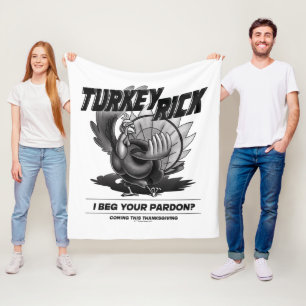 Turks Rick: "I Beg Your Pardon?" Fleece Deken