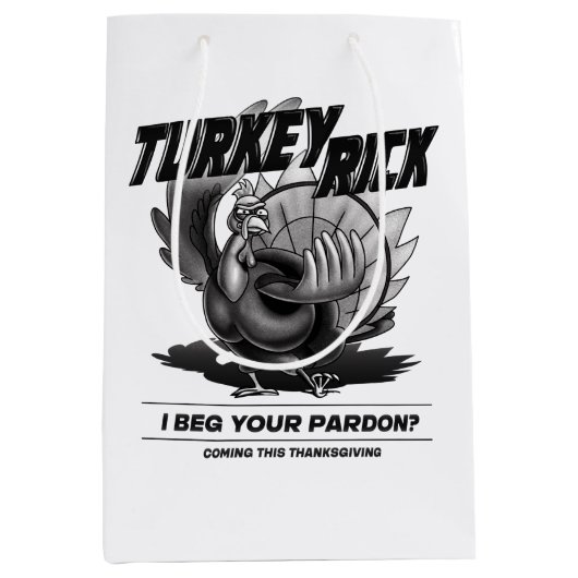 Turks Rick: "I Beg Your Pardon?" Medium Cadeauzakje (Voorkant)