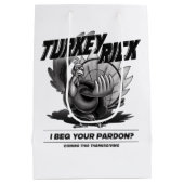 Turks Rick: "I Beg Your Pardon?" Medium Cadeauzakje (Achterkant)