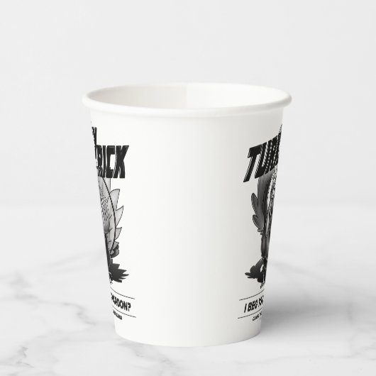 Turks Rick: "I Beg Your Pardon?" Papieren Bekers (Links)