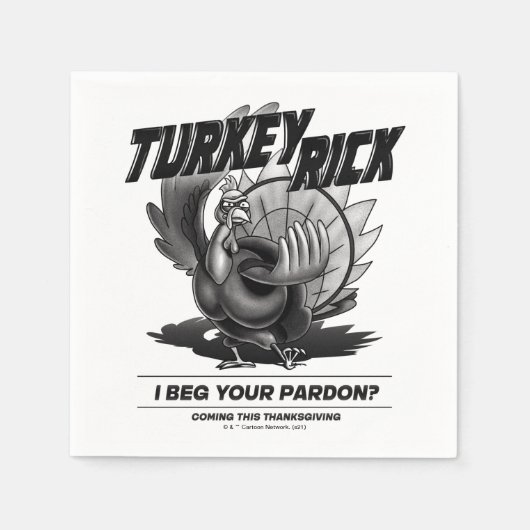 Turks Rick: "I Beg Your Pardon?" Servet (Voorkant)
