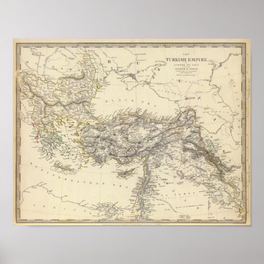 Turks Rijk, Griekenland Poster (Voorkant)