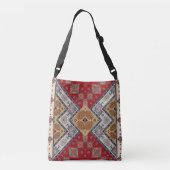  Turks Rug Antiek Kilim Crossbody Tas (Achterkant)