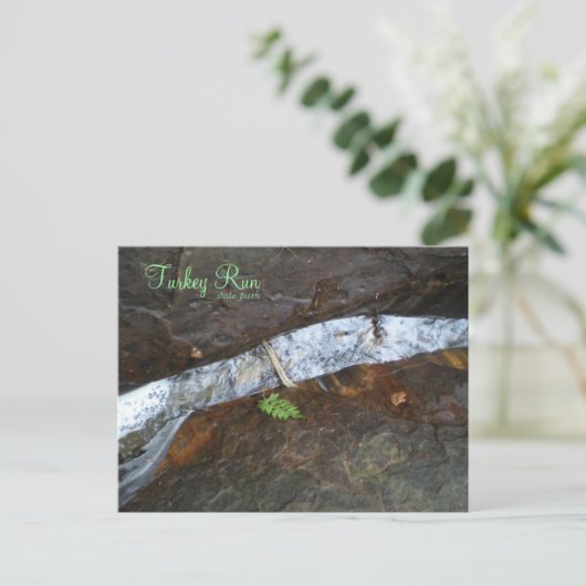 Turks staatspark briefkaart (Staand voorkant)