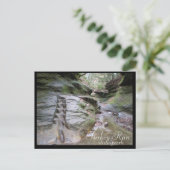 Turks staatspark Eroded Stairs Briefkaart (Staand voorkant)