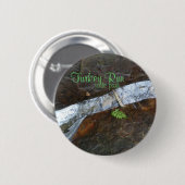 Turks staatspark ronde button 5,7 cm (Voorkant /achterkant)