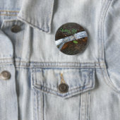 Turks staatspark ronde button 5,7 cm (In situ)