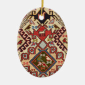 Turks tapijt #1 keramisch ornament (Voorkant)