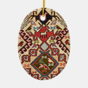 Turks tapijt #1 keramisch ornament