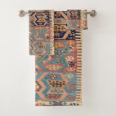 Turks tapijt Antiek Kilim Bad Handdoek (Insitu)