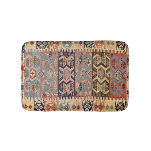 Turks tapijt Antiek Kilim Badmat (Voorkant)