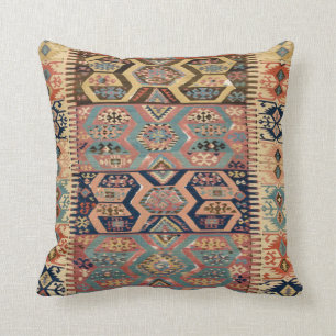 Turks tapijt Antiek Kilim Kussen