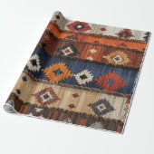 Turks tapijt cadeaupapier (Uitgerold)