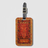 Turks tapijt of Rug "Annie" Bagagelabel (Voorkant (verticaal))