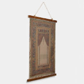 Turks tapijt Ottoman Beige Brown Hangend Wandkleed (Gebogen)