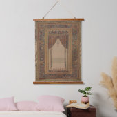 Turks tapijt Ottoman Beige Brown Hangend Wandkleed (Slaapkamer)