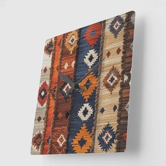 Turks tapijt vierkante klok (Hoek)