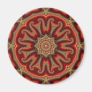 Turks Tegel Mandala Magneet
