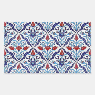 Turks tegel Rechthoek Sticker