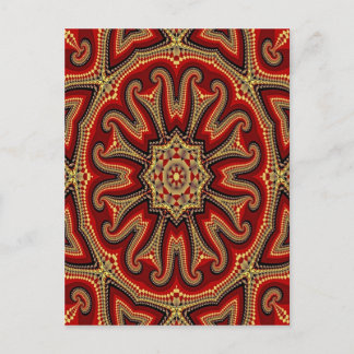 Turks tegelmandala briefkaart