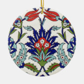 Turks tegelsiemens keramisch ornament (Voorkant)