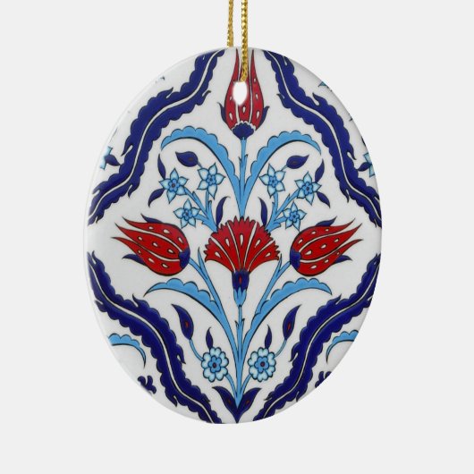 Turks tegelsiemens keramisch ornament (Rechts)