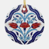Turks tegelsiemens keramisch ornament (Voorkant)