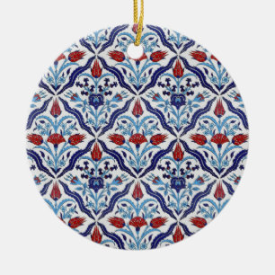 Turks tegelsiemens keramisch ornament