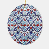 Turks tegelsiemens keramisch ornament (Links)