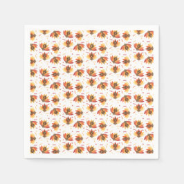 Turks Thanksgiving Patroon Servet