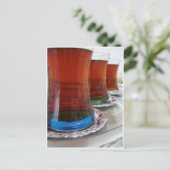 Turks thea briefkaart (Staand voorkant)