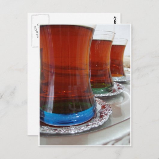 Turks thea briefkaart (Voorkant / Achterkant)