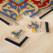 Turks Tiles Puzzle Legpuzzel (Zijkant)