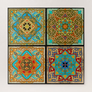 Turks Tiles Puzzle Legpuzzel