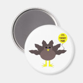 Turks Time Thanksgiving Magnet (Voorkant / Achterkant)
