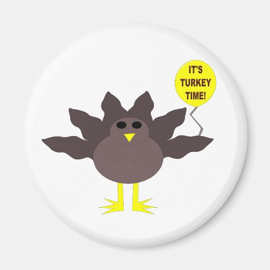 Turks Time Thanksgiving Magnet (Voorkant)