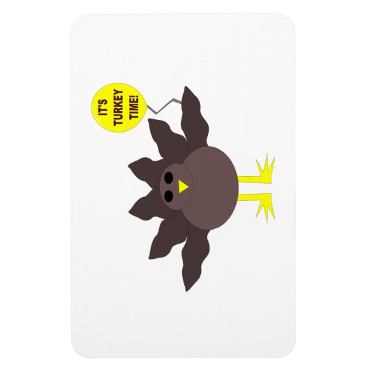 Turks Time Thanksgiving Magnet Magneet (Verticaal)