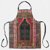Turks traditioneel tapijtontwerp schort (Voorkant)