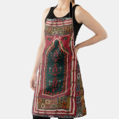 Turks traditioneel tapijtontwerp schort (Insitu)