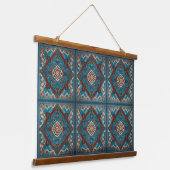 Turks Trendy Mooi Oud Patroon Collectie Hangend Wandkleed (Gebogen)