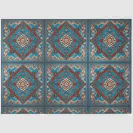 Turks Trendy Mooi Oud Patroon Collectie Tissuepapier