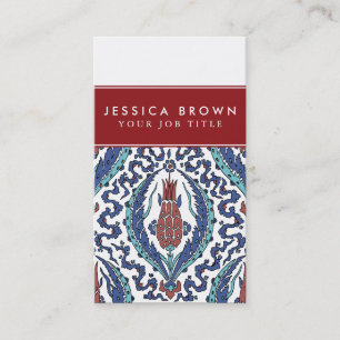 Turks Tulip-visitekaartje Visitekaartje